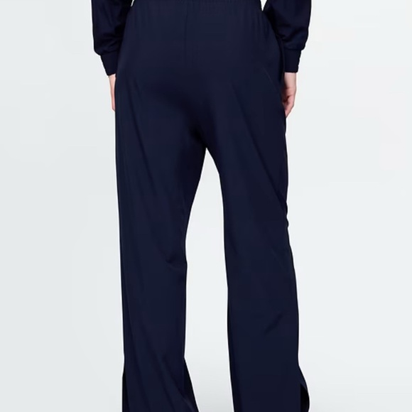 NWOT GapFit Snap-Hem Fleece-Lined Sweatpants Black - M - Picture 9 of 9